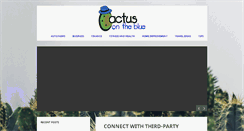 Desktop Screenshot of cactusontheblue.com