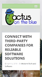 Mobile Screenshot of cactusontheblue.com